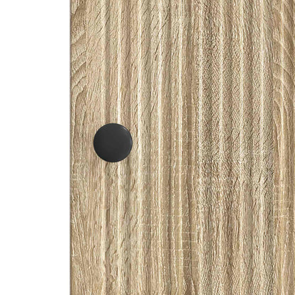 Servírovací Skříň Dub Sonoma 33 X 34,5 X 90 Cm Kompozitní Dřevo