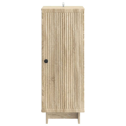 Servírovací Skříň Dub Sonoma 33 X 34,5 X 90 Cm Kompozitní Dřevo