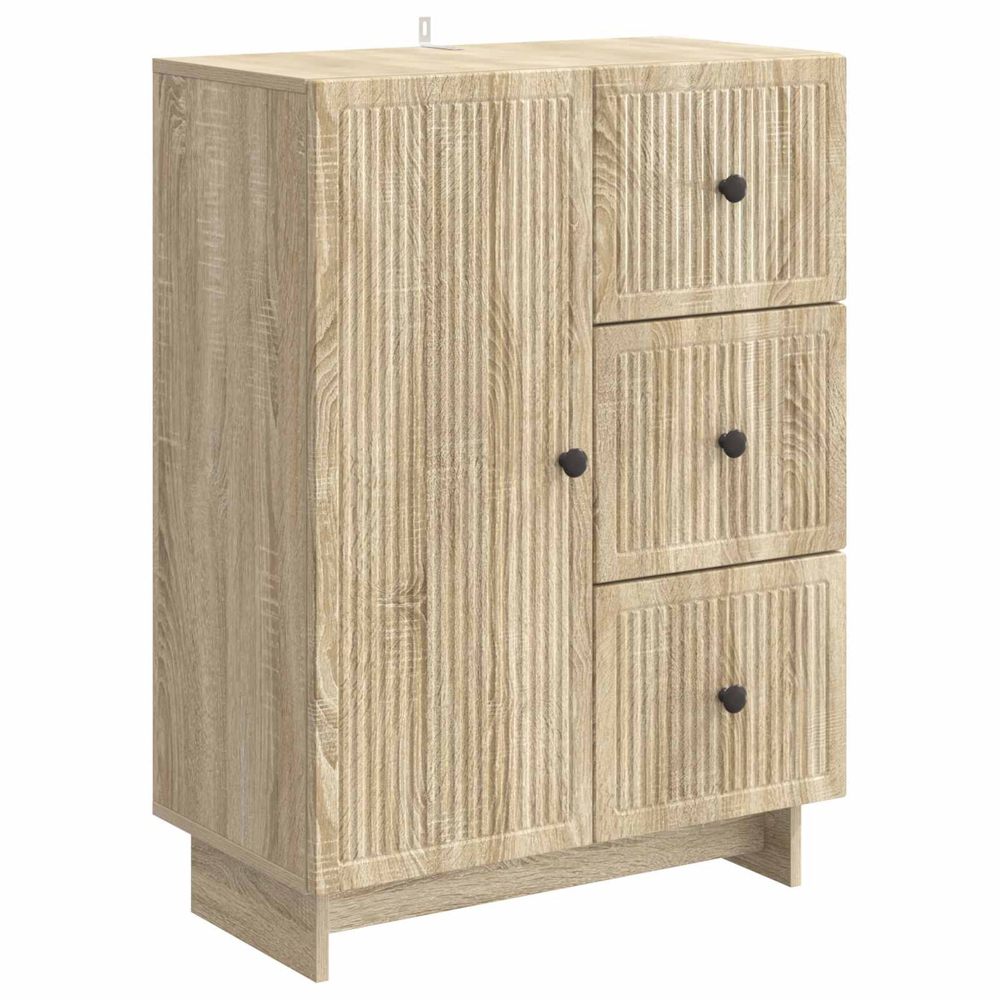 Servírovací Skříň Dub Sonoma 66 X 34,5 X 90 Cm Kompozitní Dřevo