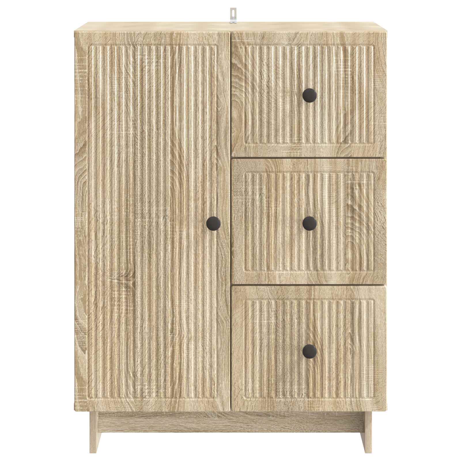 Servírovací Skříň Dub Sonoma 66 X 34,5 X 90 Cm Kompozitní Dřevo