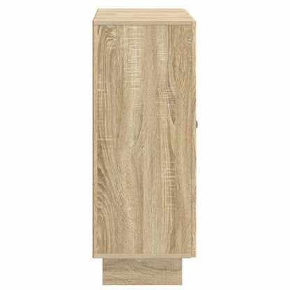 Servírovací Skříň Dub Sonoma 66 X 34,5 X 90 Cm Kompozitní Dřevo