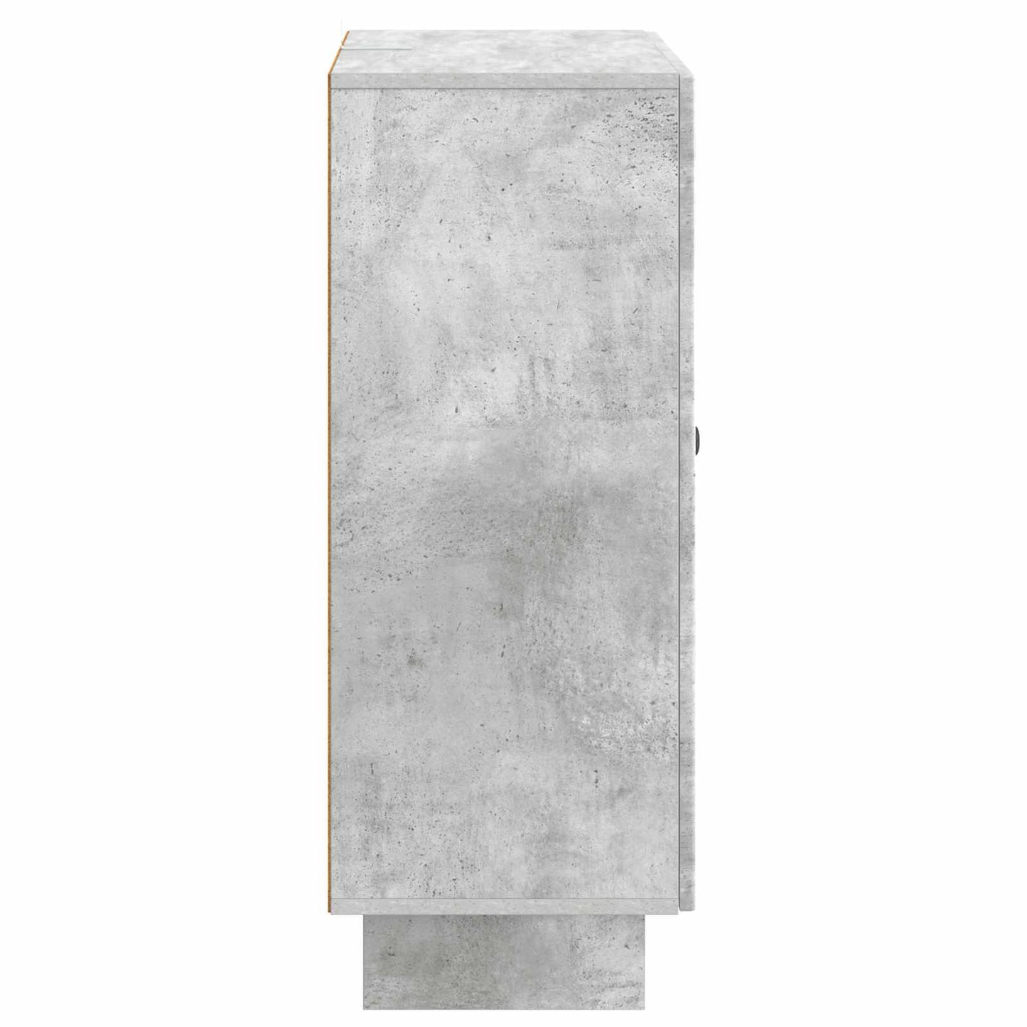 Servírovací Skříň Se Zásuvkou Betonově Šedá 66 X 34,5 X 90 Cm