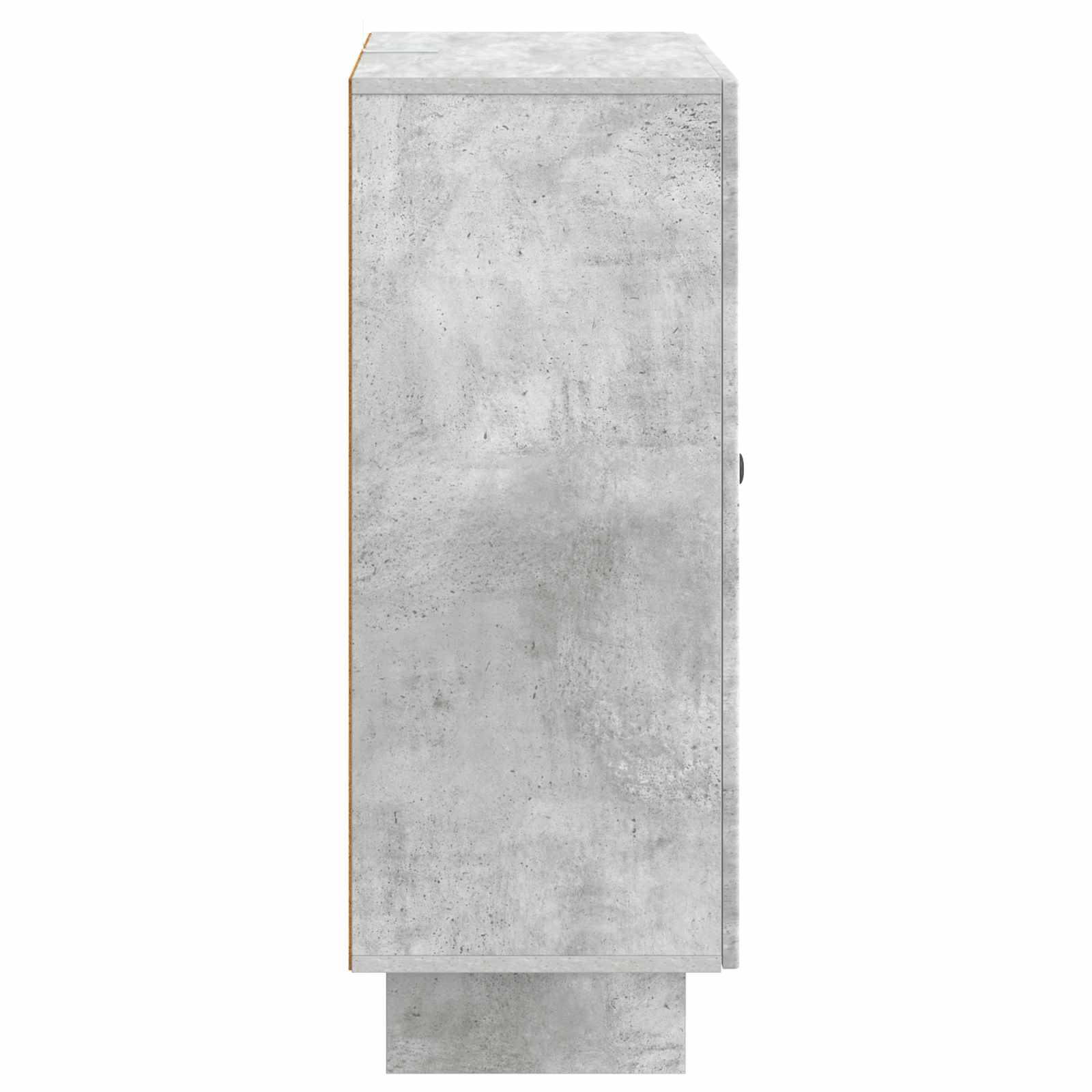 Servírovací Skříň Se Zásuvkou Betonově Šedá 66 X 34,5 X 90 Cm