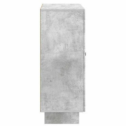 Servírovací Skříň Se Zásuvkou Betonově Šedá 66 X 34,5 X 90 Cm