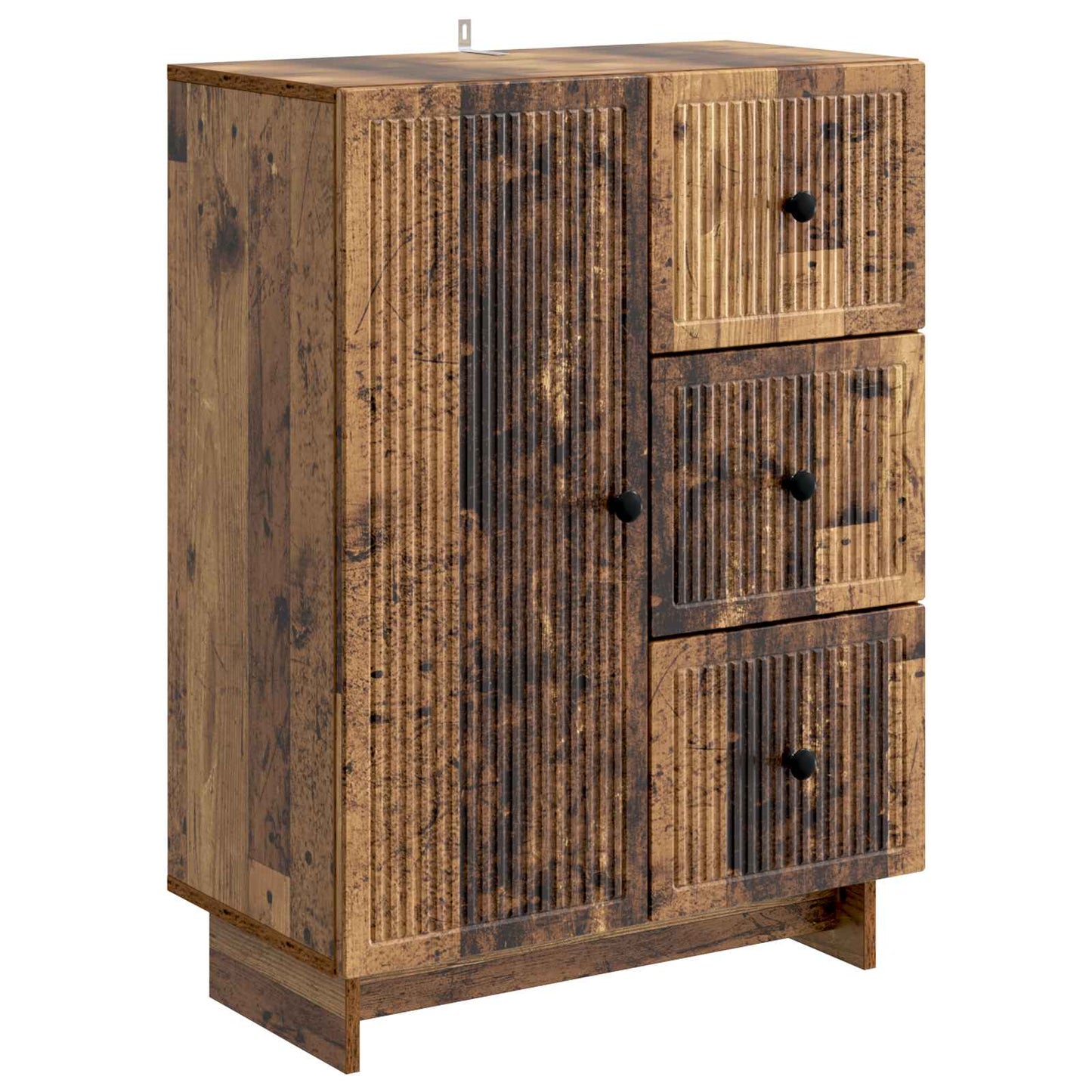 Servírovací Skříň Se Zásuvkou Staré Dřevo 66 X 34,5 X 90 Cm