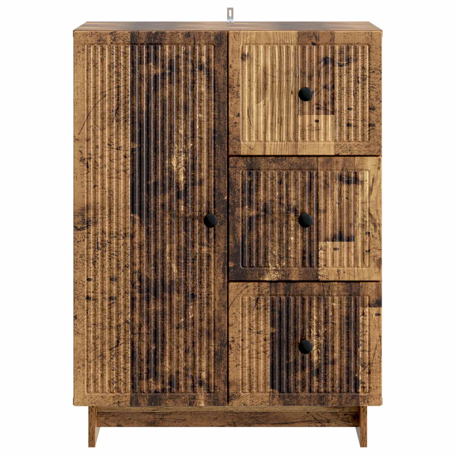 Servírovací Skříň Se Zásuvkou Staré Dřevo 66 X 34,5 X 90 Cm