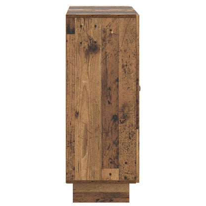 Servírovací Skříň Se Zásuvkou Staré Dřevo 66 X 34,5 X 90 Cm