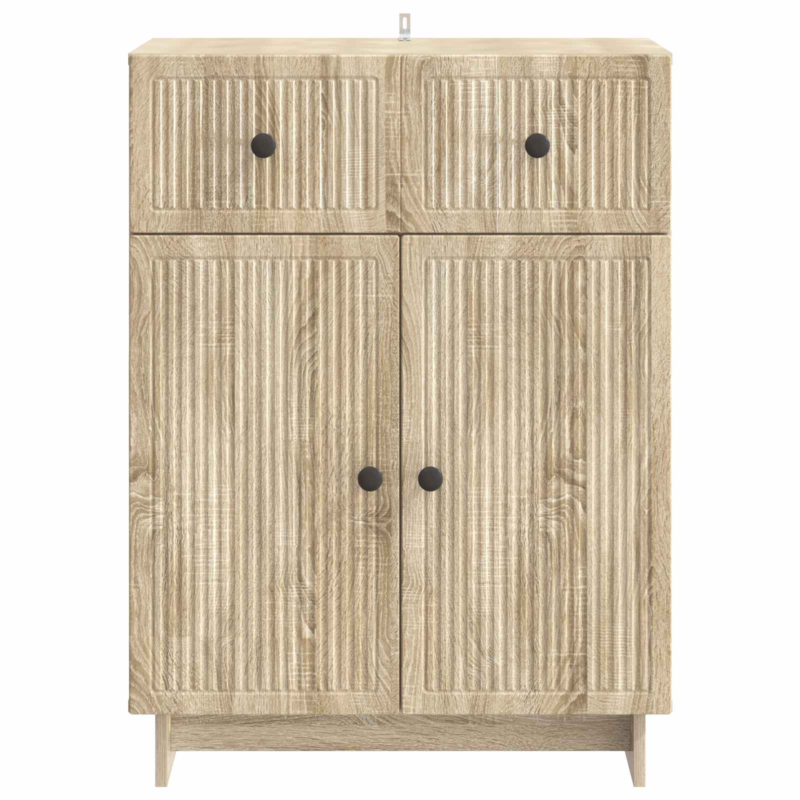 Servírovací Skříň Dub Sonoma 66 X 34,5 X 90 Cm Kompozitní Dřevo