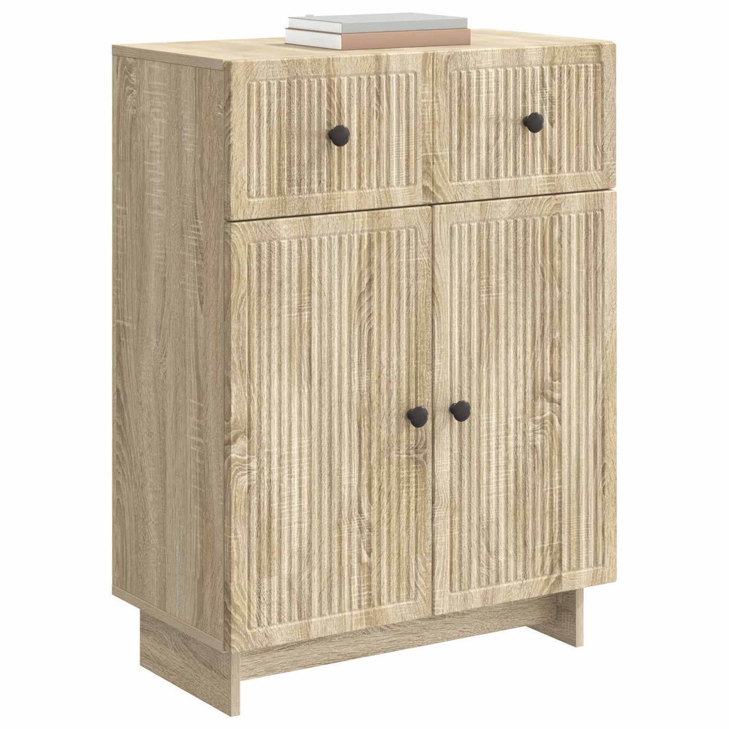 Servírovací Skříň Dub Sonoma 66 X 34,5 X 90 Cm Kompozitní Dřevo