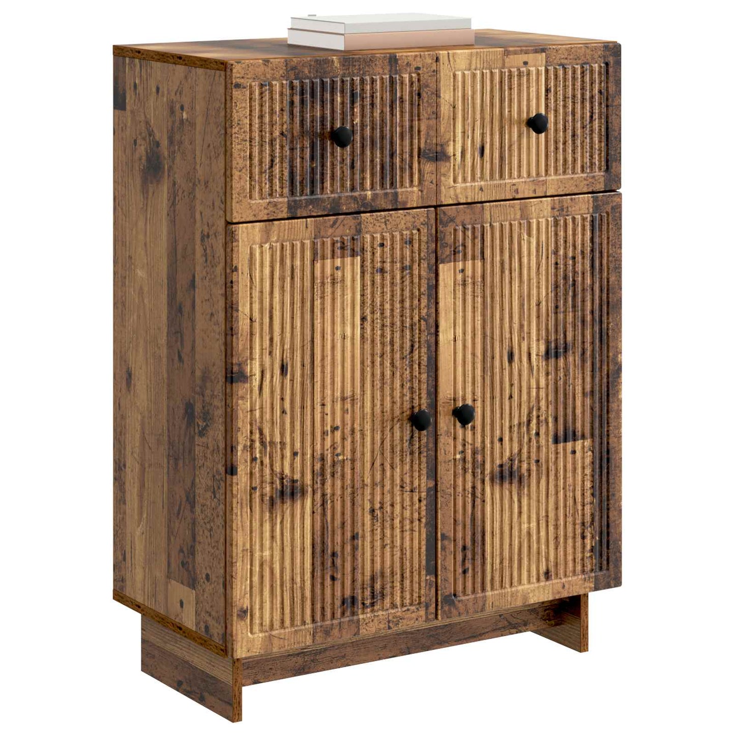 Servírovací Skříň Se Zásuvkou Staré Dřevo 66 X 34,5 X 90 Cm