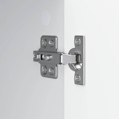 Servírovací Skříň Bílá 89 X 34,5 X 80 Cm Kompozitní Dřevo