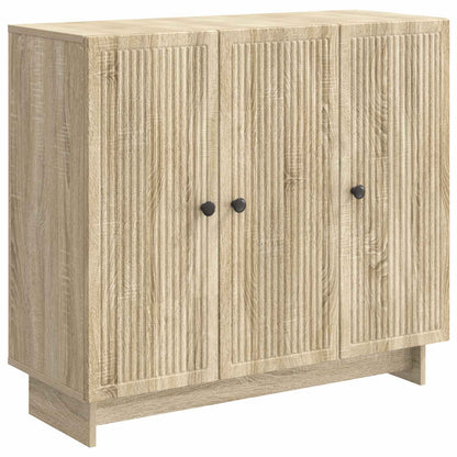 Servírovací Skříň Dub Sonoma 89 X 34,5 X 80 Cm Kompozitní Dřevo