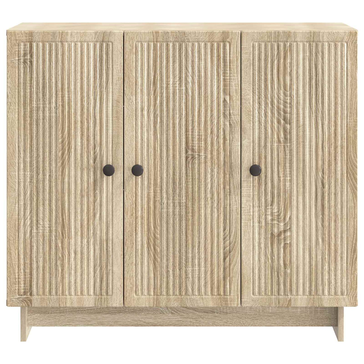 Servírovací Skříň Dub Sonoma 89 X 34,5 X 80 Cm Kompozitní Dřevo