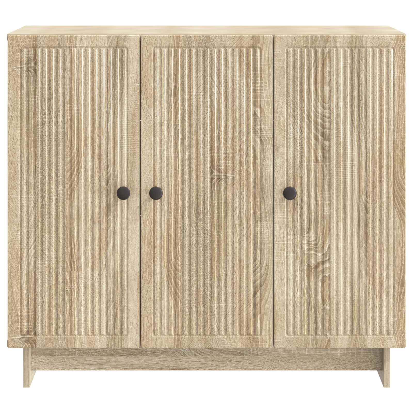Servírovací Skříň Dub Sonoma 89 X 34,5 X 80 Cm Kompozitní Dřevo