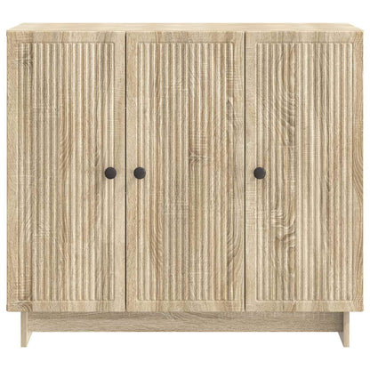 Servírovací Skříň Dub Sonoma 89 X 34,5 X 80 Cm Kompozitní Dřevo