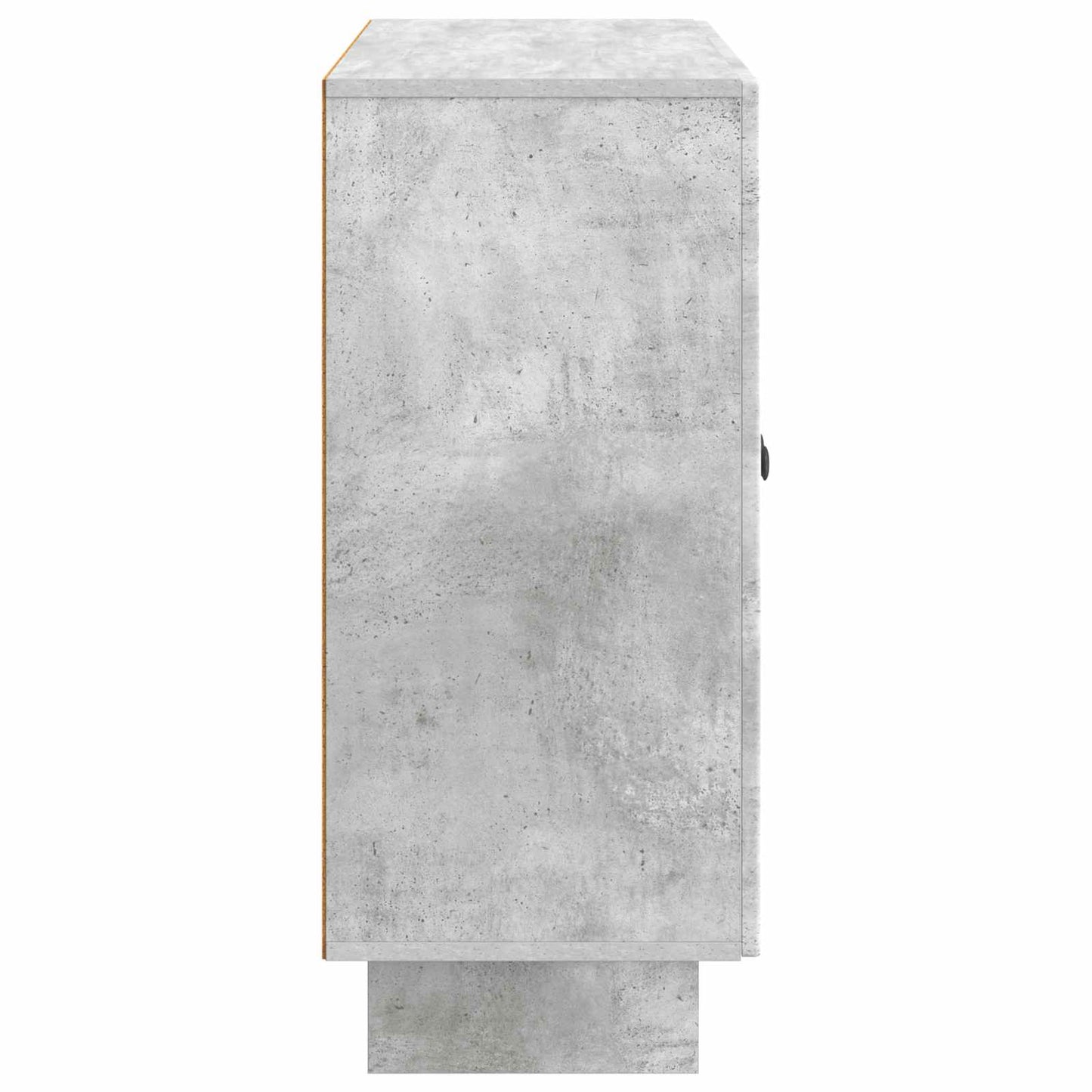 Servírovací Skříň Betonově Šedá 89 X 34,5 X 80 Cm