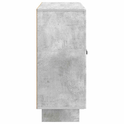 Servírovací Skříň Betonově Šedá 89 X 34,5 X 80 Cm