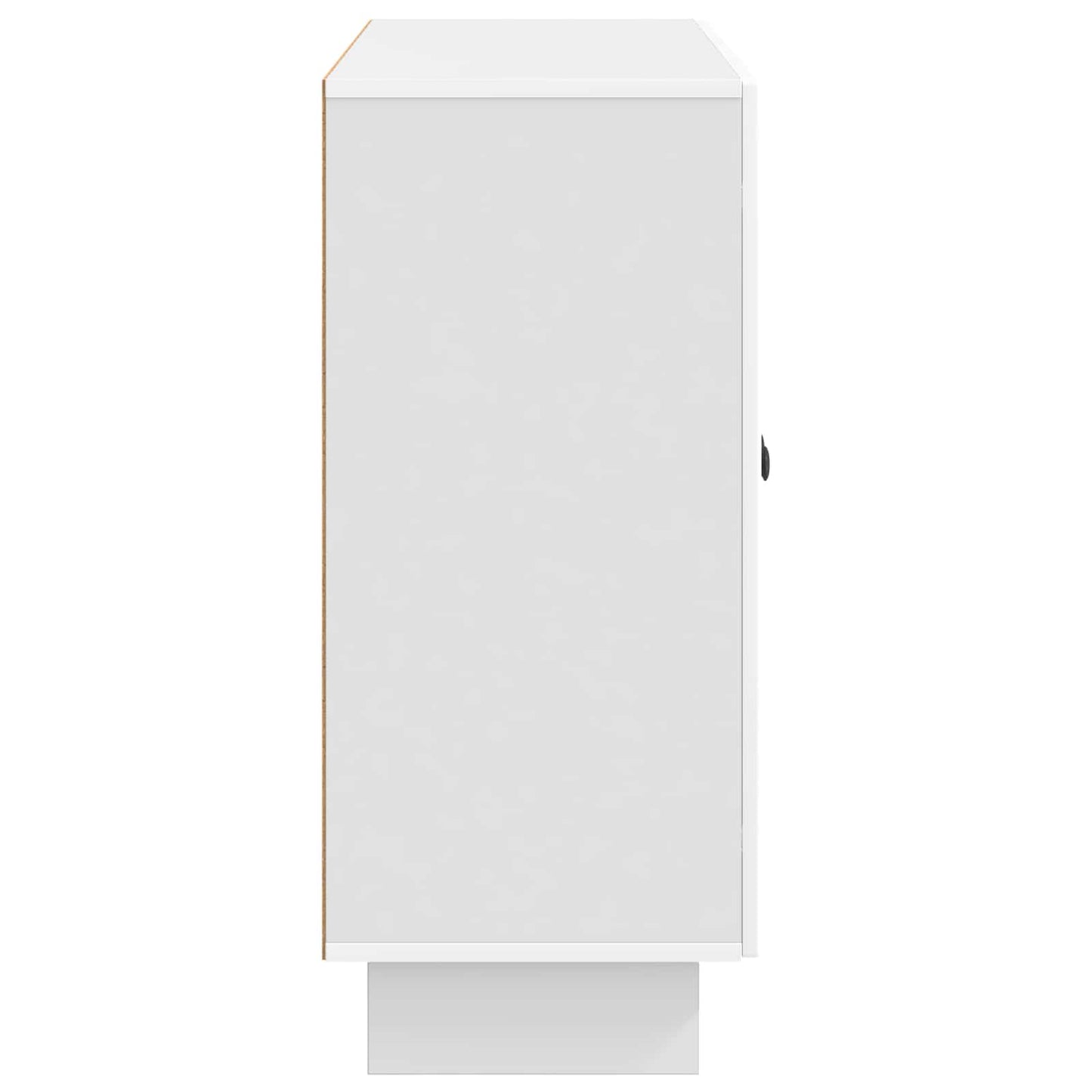 Servírovací Skříň Bílá S Vysokým Leskem 89 X 34,5 X 80 Cm