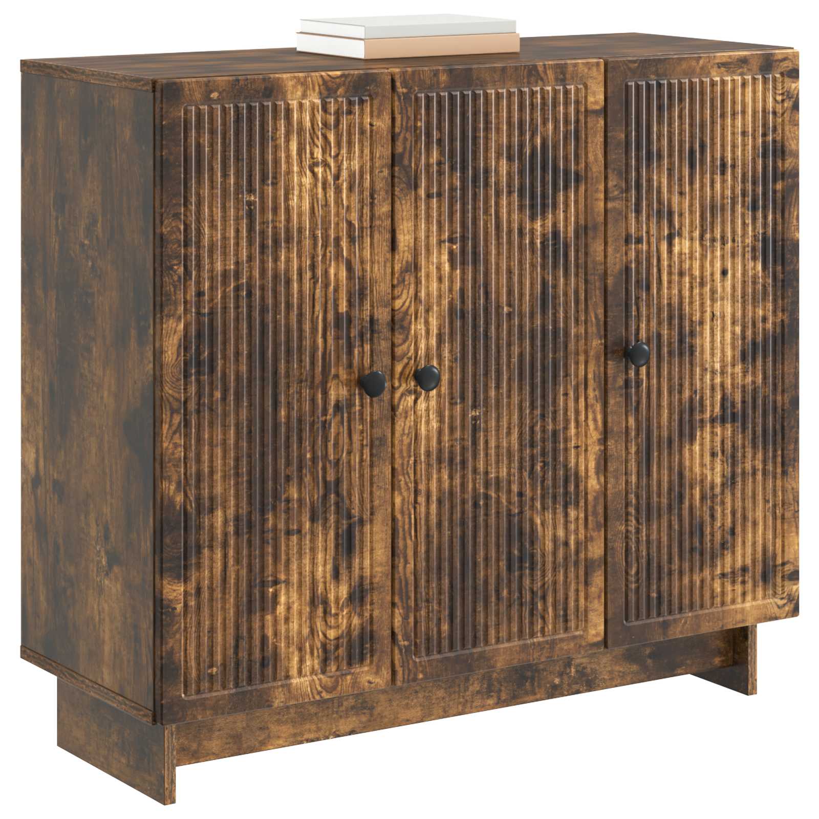 Servírovací Skříň Kouřový Dub 89 X 34,5 X 80 Cm