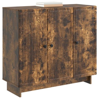 Servírovací Skříň Kouřový Dub 89 X 34,5 X 80 Cm