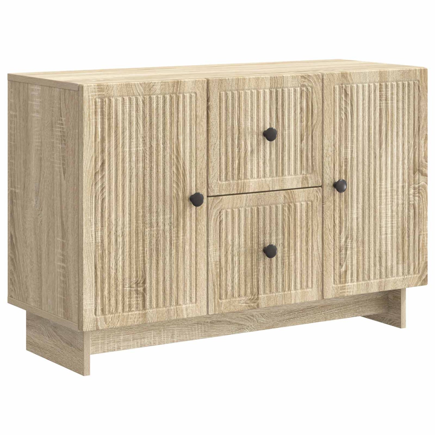 Servírovací Skříň Dub Sonoma 89 X 34,5 X 60 Cm Kompozitní Dřevo