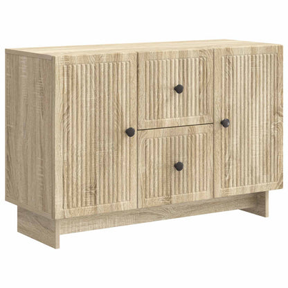 Servírovací Skříň Dub Sonoma 89 X 34,5 X 60 Cm Kompozitní Dřevo
