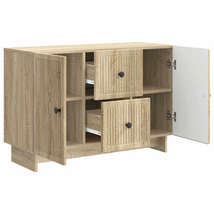 Servírovací Skříň Dub Sonoma 89 X 34,5 X 60 Cm Kompozitní Dřevo
