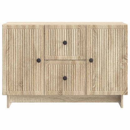 Servírovací Skříň Dub Sonoma 89 X 34,5 X 60 Cm Kompozitní Dřevo