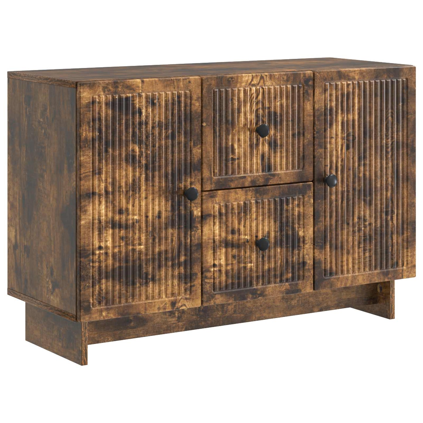 Servírovací Skříň Se Zásuvkou Kouřový Dub 89 X 34,5 X 60 Cm