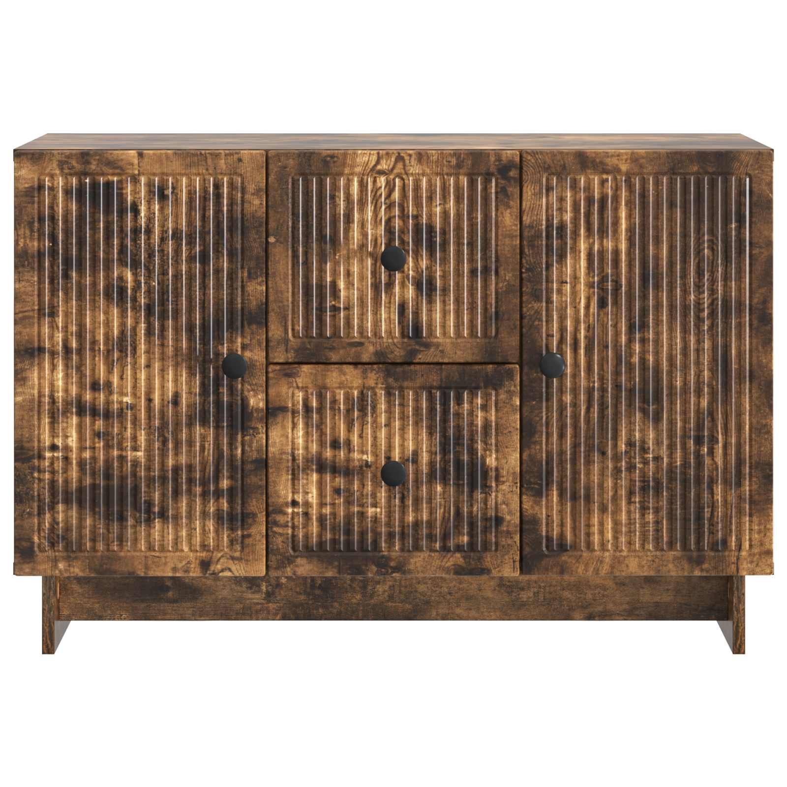 Servírovací Skříň Se Zásuvkou Kouřový Dub 89 X 34,5 X 60 Cm