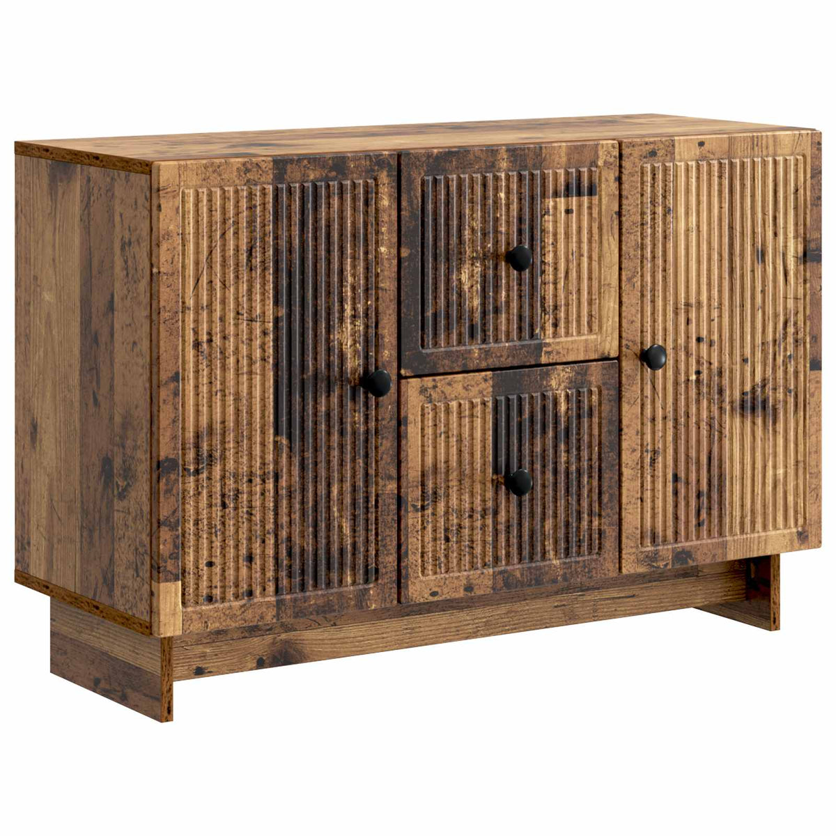 Servírovací Skříň Se Zásuvkou Staré Dřevo 89 X 34,5 X 60 Cm