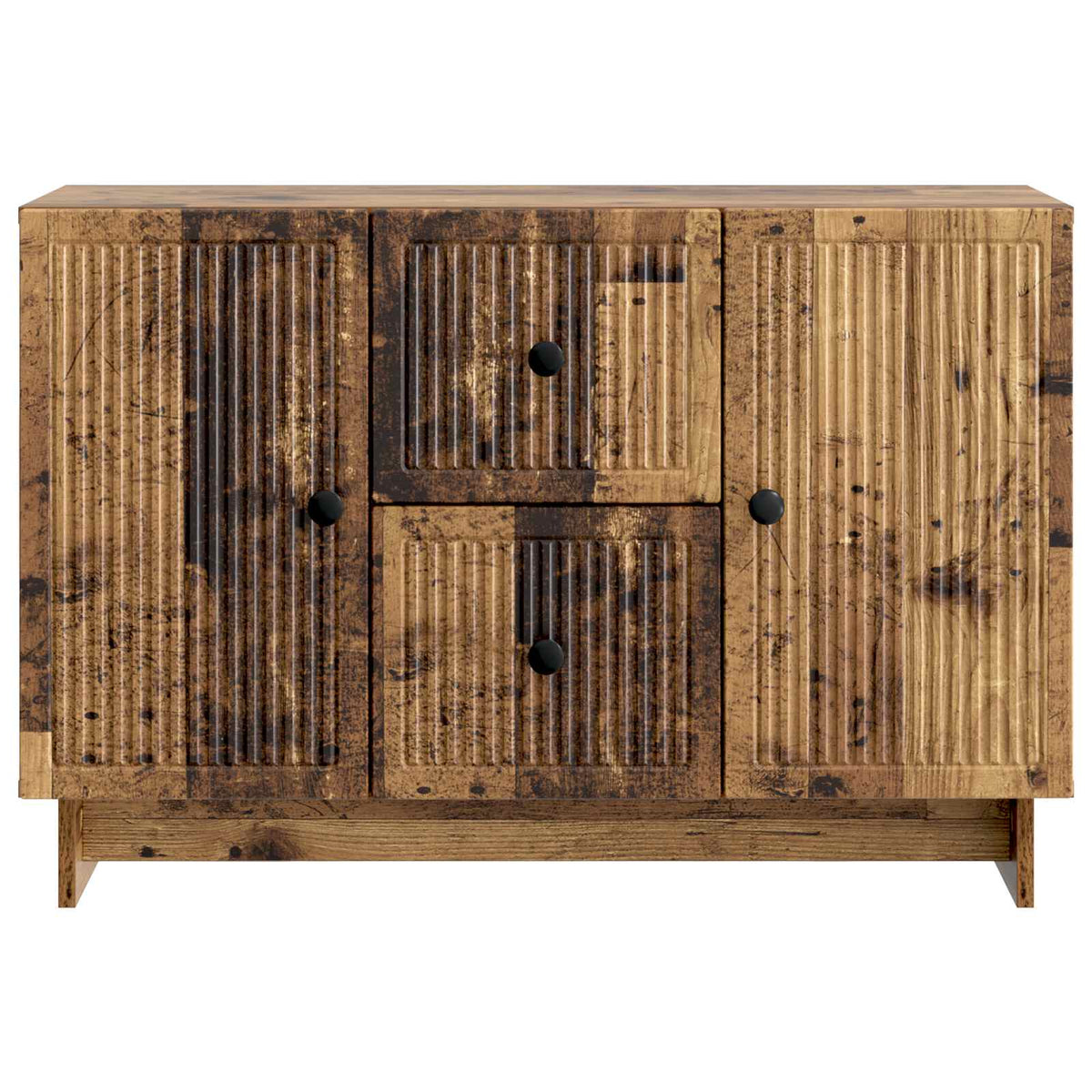 Servírovací Skříň Se Zásuvkou Staré Dřevo 89 X 34,5 X 60 Cm