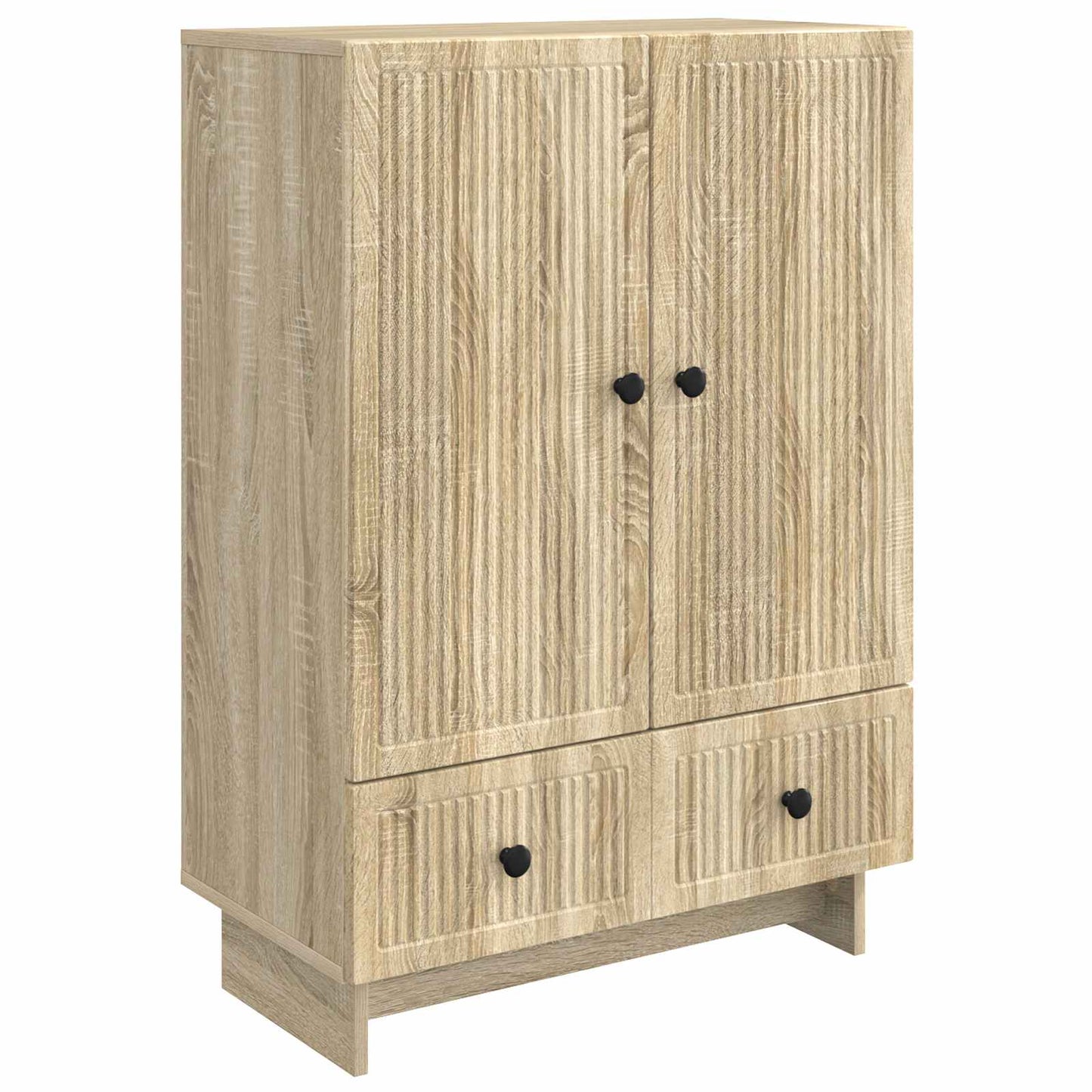 Servírovací Skříň Sonoma Dub 66 X 34,5 X 95 Cm Dřevěný Materiál