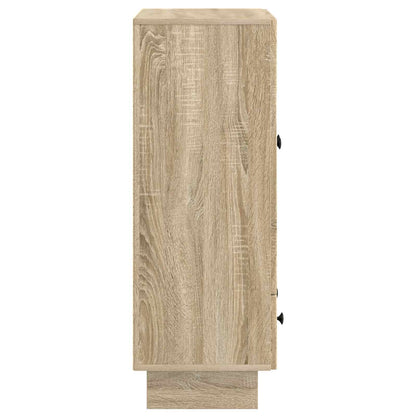 Servírovací Skříň Sonoma Dub 66 X 34,5 X 95 Cm Dřevěný Materiál