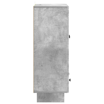 Servírovací Skříň Betonově Šedá 66 X 34,5 X 95 Cm