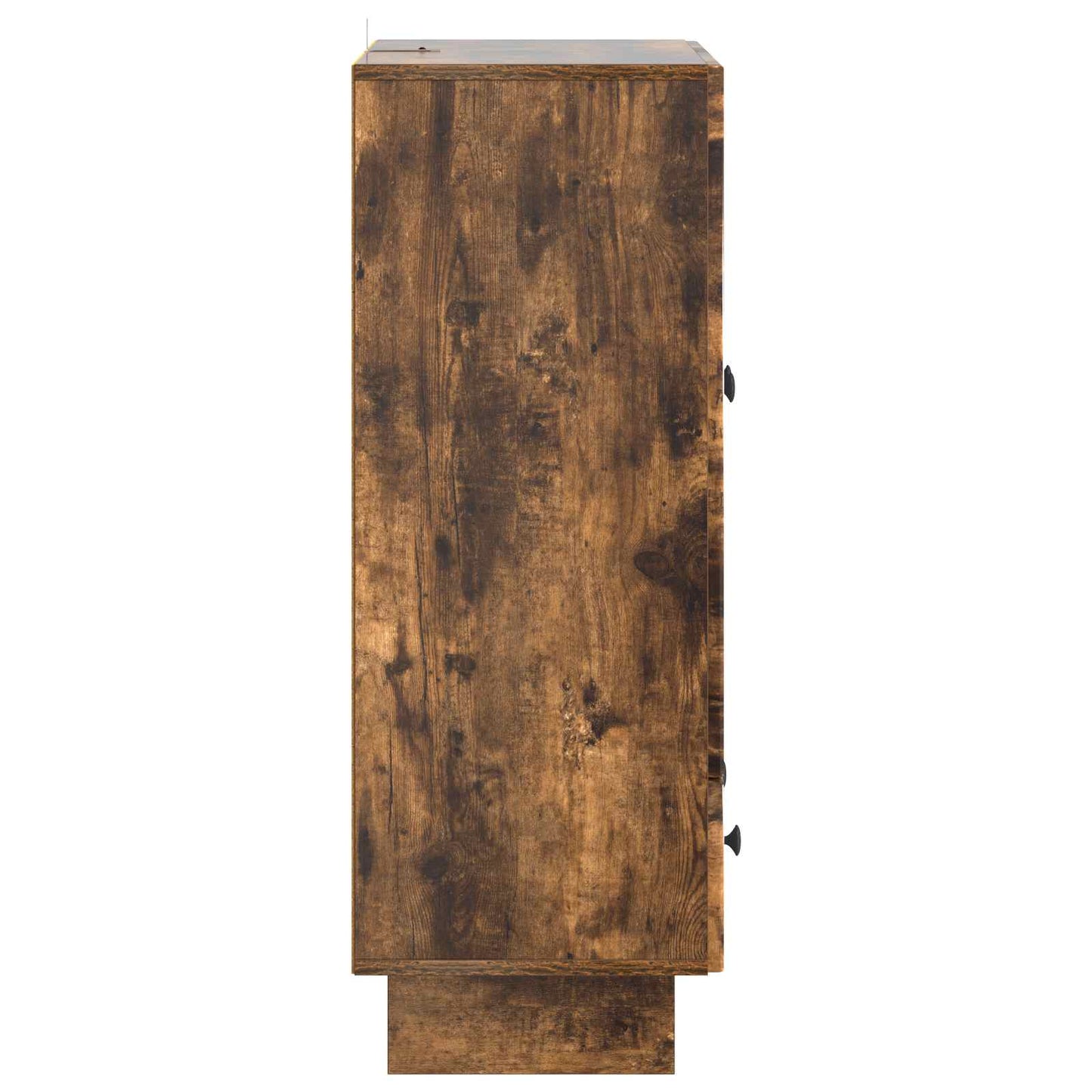 Servírovací Skříň Uzený Dub 66 X 34,5 X 95 Cm Dřevěný Materiál