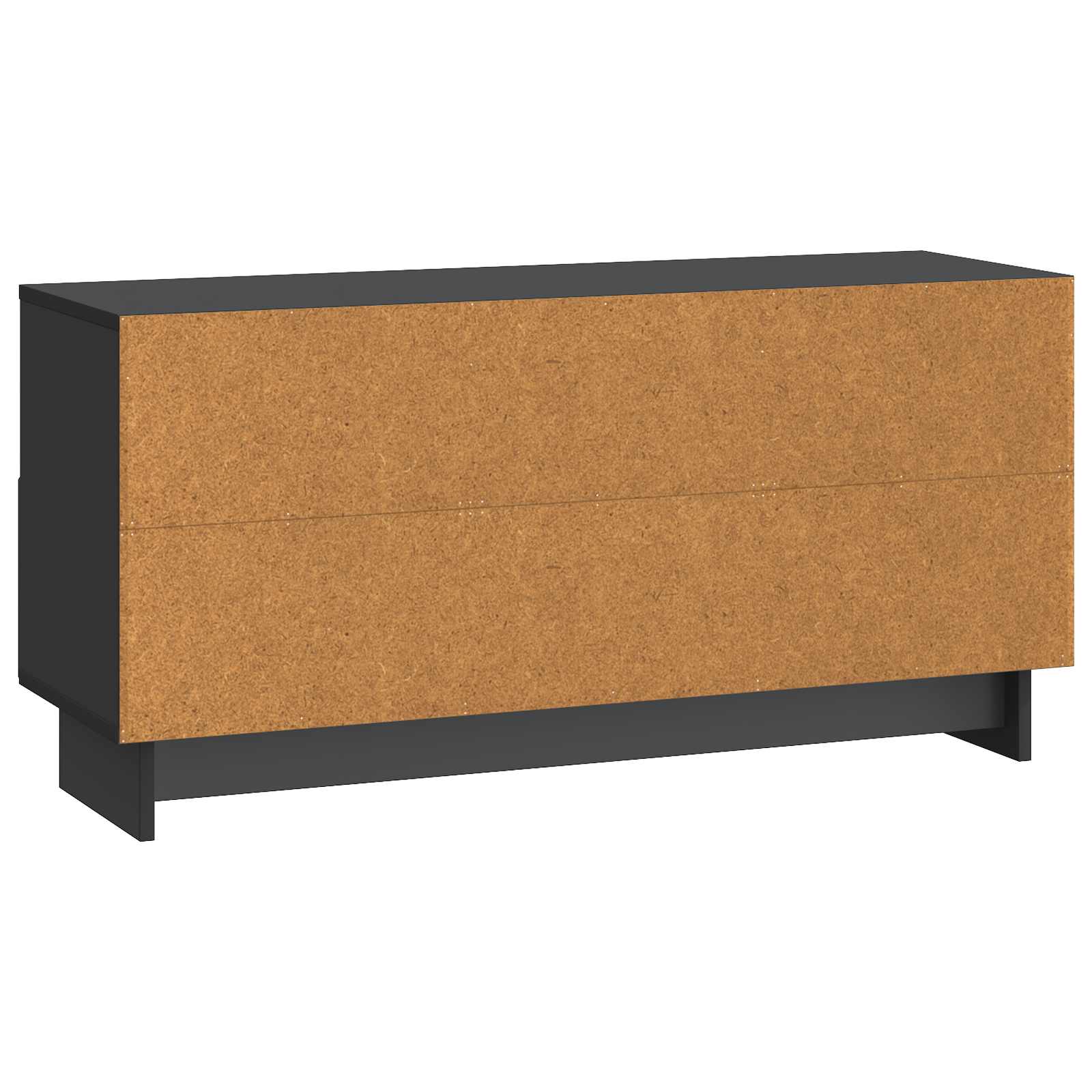 Televizní Skříň Černá 102 X 34,5 X 50 Cm Kompozitní Dřevo