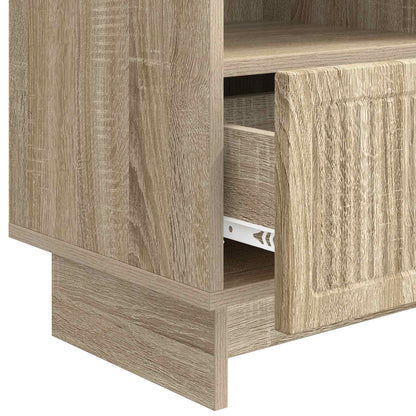Televizní Skříň Dub Sonoma 102 X 34,5 X 50 Cm Kompozitní Dřevo