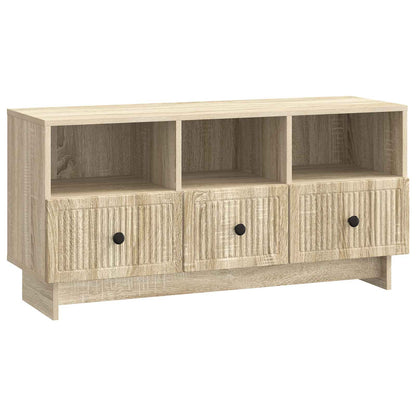 Televizní Skříň Dub Sonoma 102 X 34,5 X 50 Cm Kompozitní Dřevo