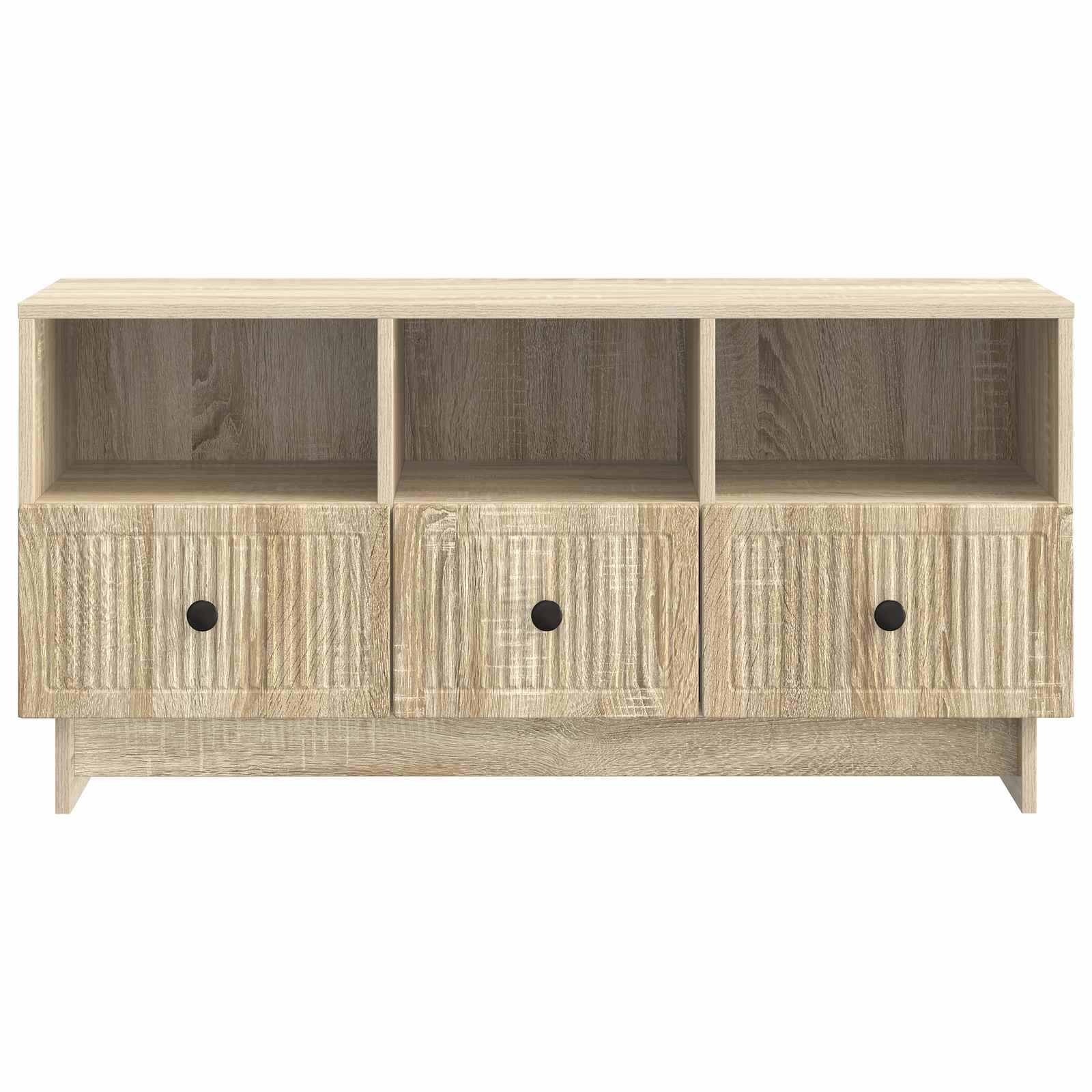 Televizní Skříň Dub Sonoma 102 X 34,5 X 50 Cm Kompozitní Dřevo