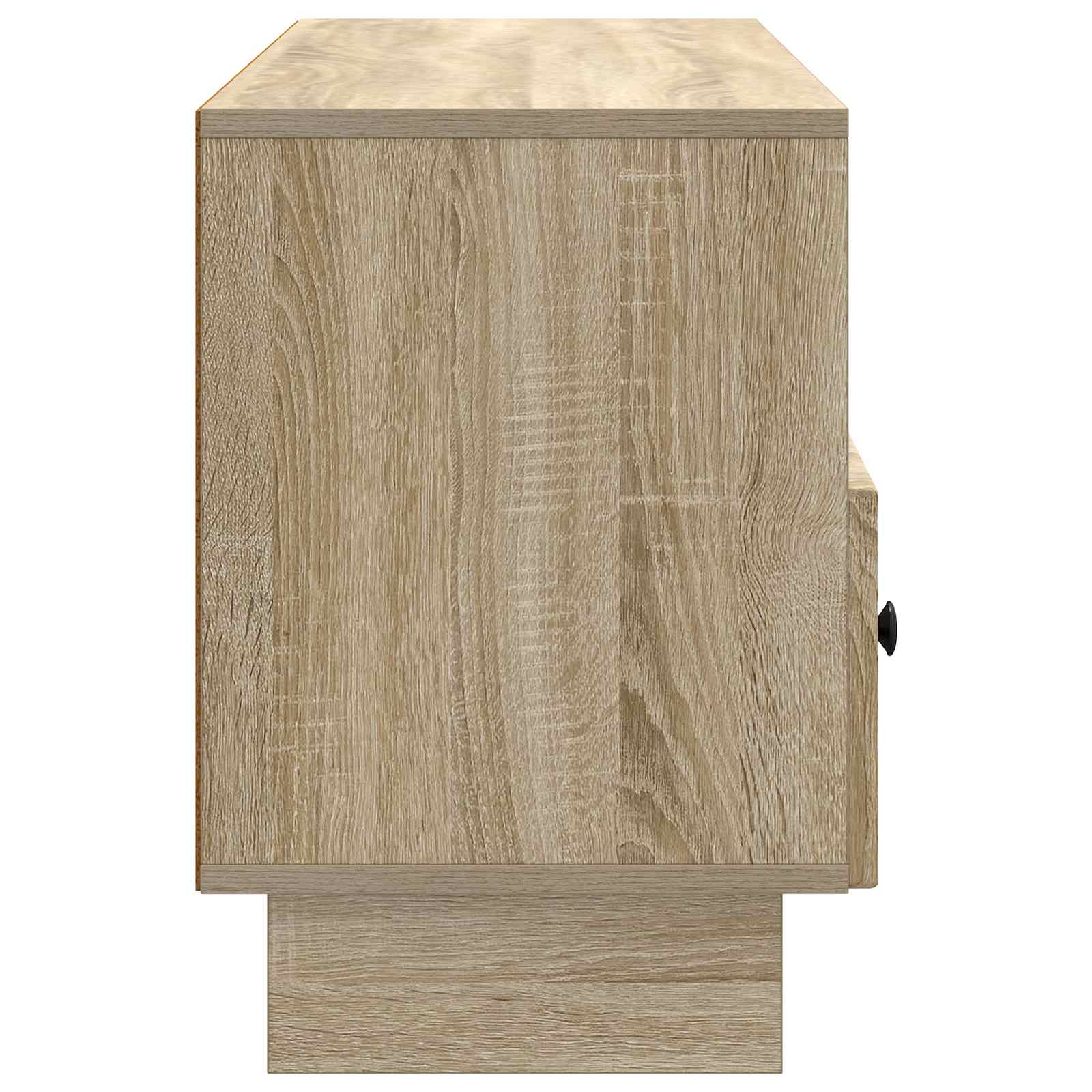 Televizní Skříň Dub Sonoma 102 X 34,5 X 50 Cm Kompozitní Dřevo