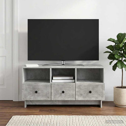 Televizní Skříň Se Zásuvkou Betonově Šedá 102 X 34,5 X 50 Cm