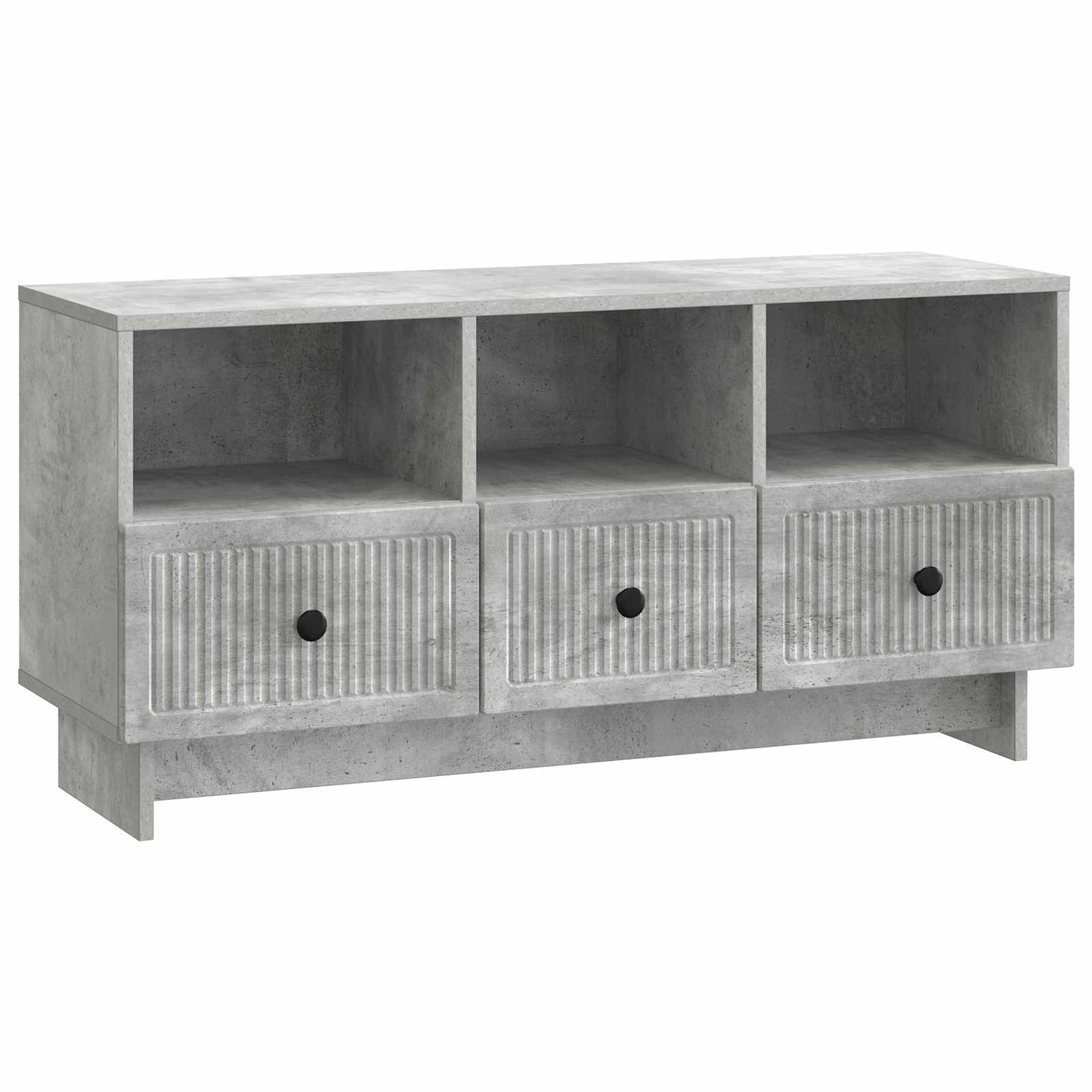 Televizní Skříň Se Zásuvkou Betonově Šedá 102 X 34,5 X 50 Cm