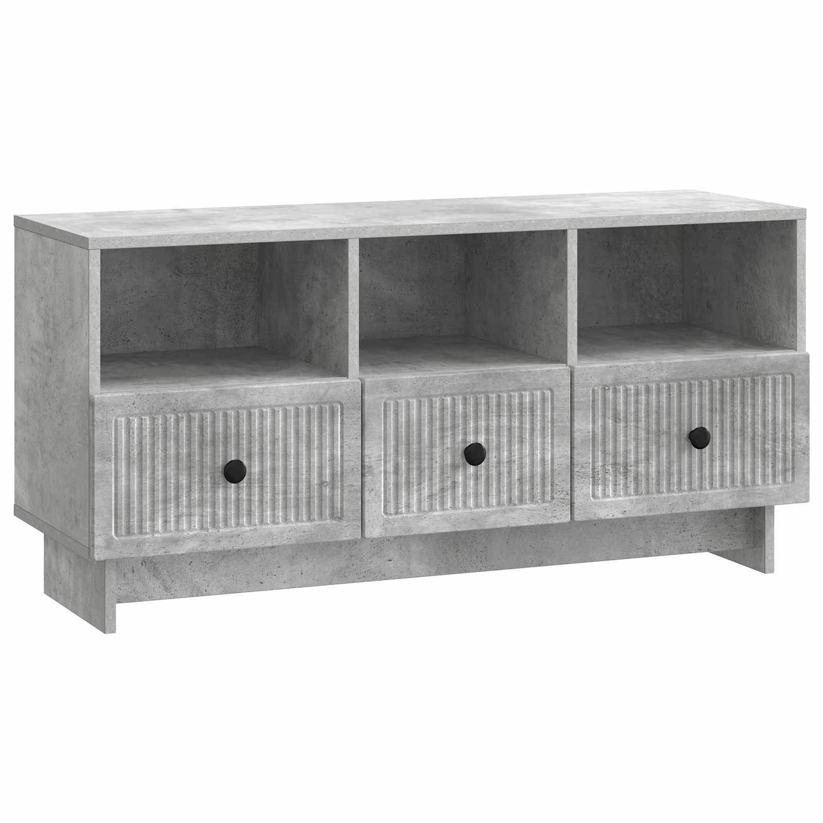 Televizní Skříň Se Zásuvkou Betonově Šedá 102 X 34,5 X 50 Cm