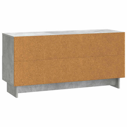 Televizní Skříň Se Zásuvkou Betonově Šedá 102 X 34,5 X 50 Cm