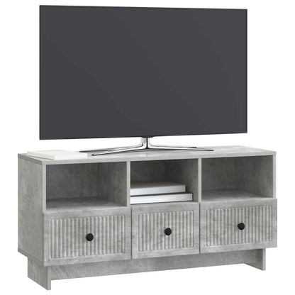 Televizní Skříň Se Zásuvkou Betonově Šedá 102 X 34,5 X 50 Cm