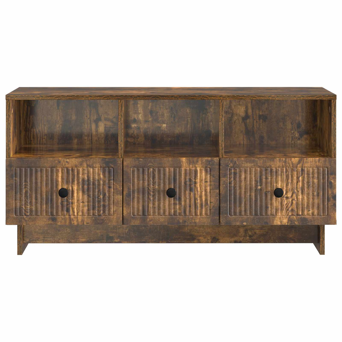 Televizní Skříň Kouřový Dub 102 X 34,5 X 50 Cm Kompozitní Dřevo