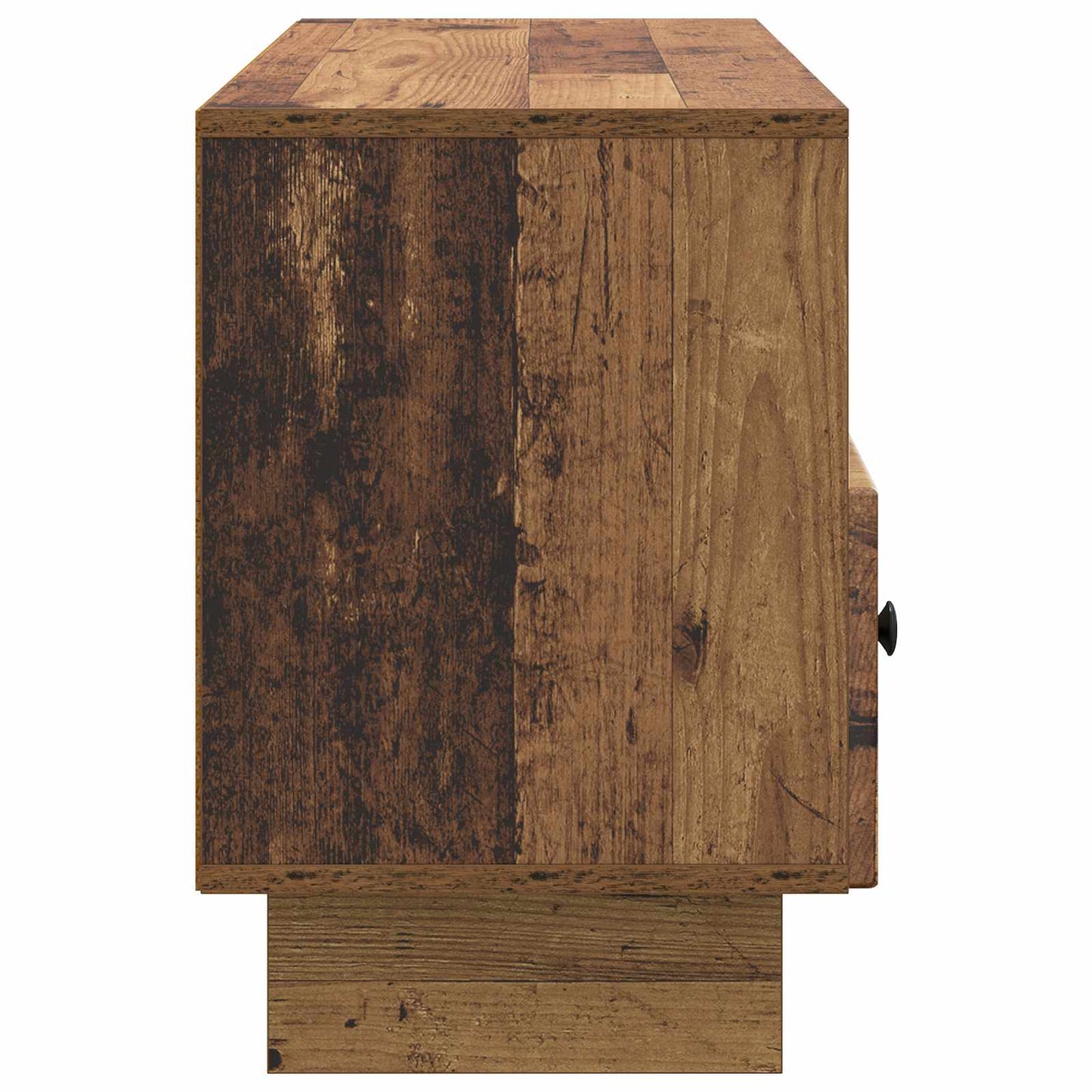Televizní Skříň Staré Dřevo 102 X 34,5 X 50 Cm Kompozitní Dřevo
