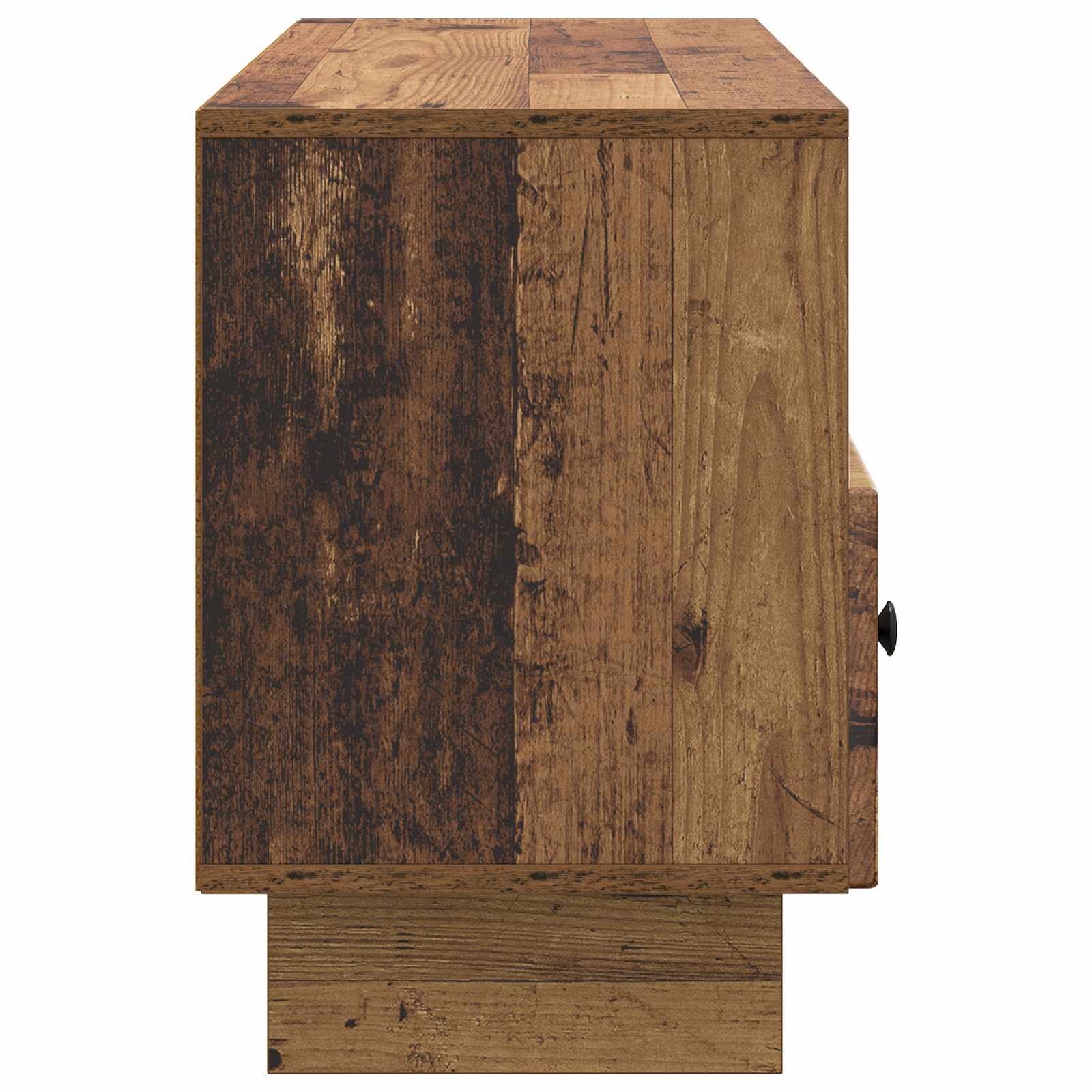 Televizní Skříň Staré Dřevo 102 X 34,5 X 50 Cm Kompozitní Dřevo