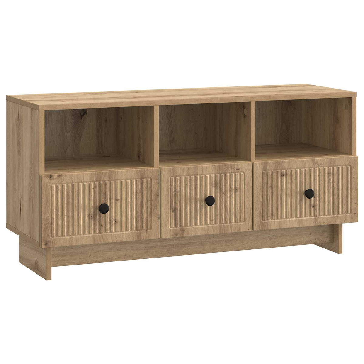 Televizní Skříň 102 X 34,5 X 50 Cm Dub Artisan Kompozitní Dřevo